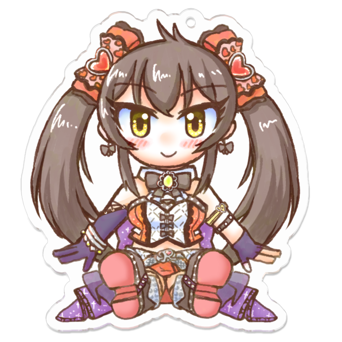 アクリルキーホルダー - 70 x 70 (mm)