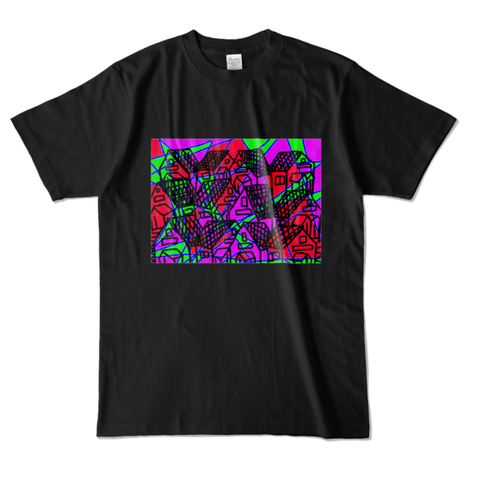 カラーTシャツ - L - ブラック (濃色)