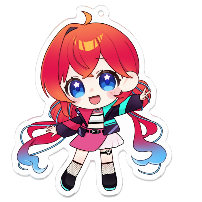 アクリルキーホルダー - 70 x 70 (mm)