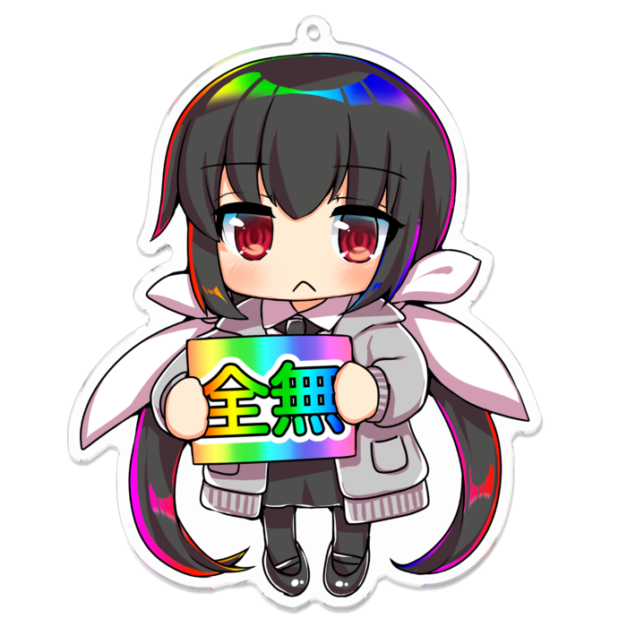 アクリルキーホルダー - 100 x 100 (mm)