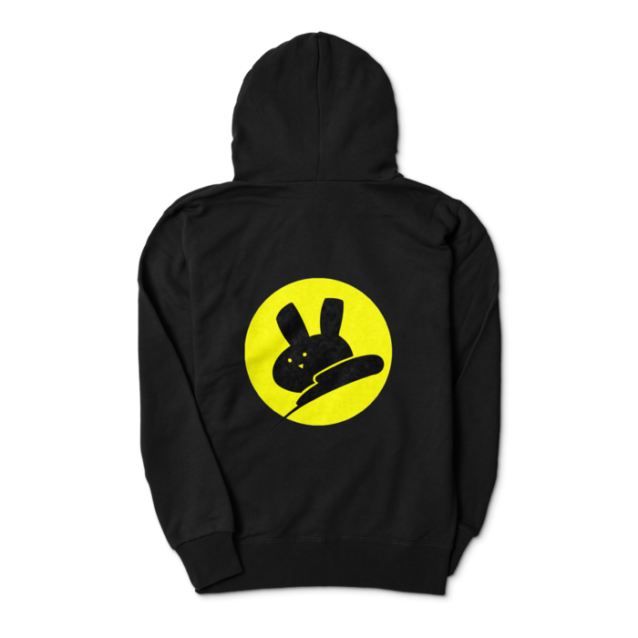 ジップパーカー - S - 背面