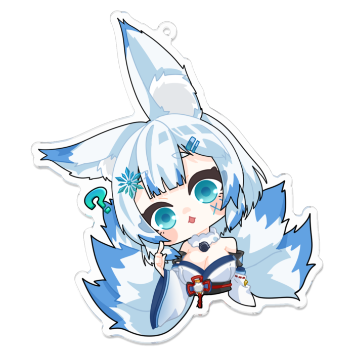 アクリルキーホルダー - 100 x 100 (mm)
