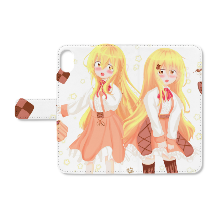 手帳型iPhoneケース - iPhone XR - ストラップ穴 なし