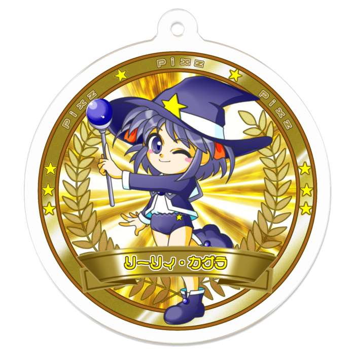 アクリルキーホルダー - 50 x 50 (mm)