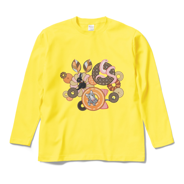 ロングスリーブTシャツ - M - イエロー