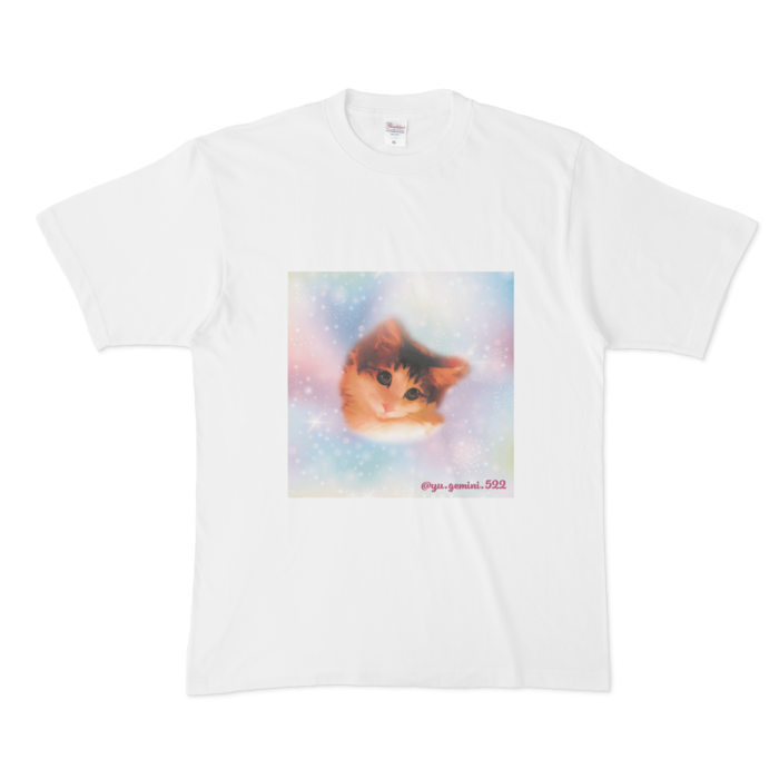 Tシャツ - XL - 正面-ユニコーン02