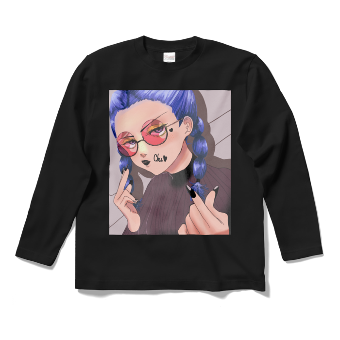 ロングスリーブTシャツ - S - ブラック