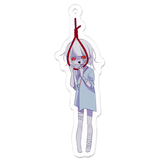 アクリルキーホルダー - 70 x 70 (mm)