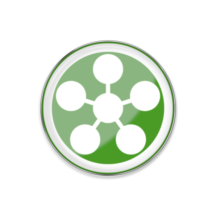 ピンバッジ - 丸形25mm