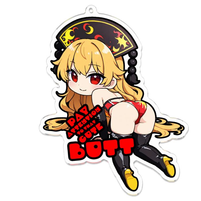 アクリルキーホルダー - 100 x 100 (mm)
