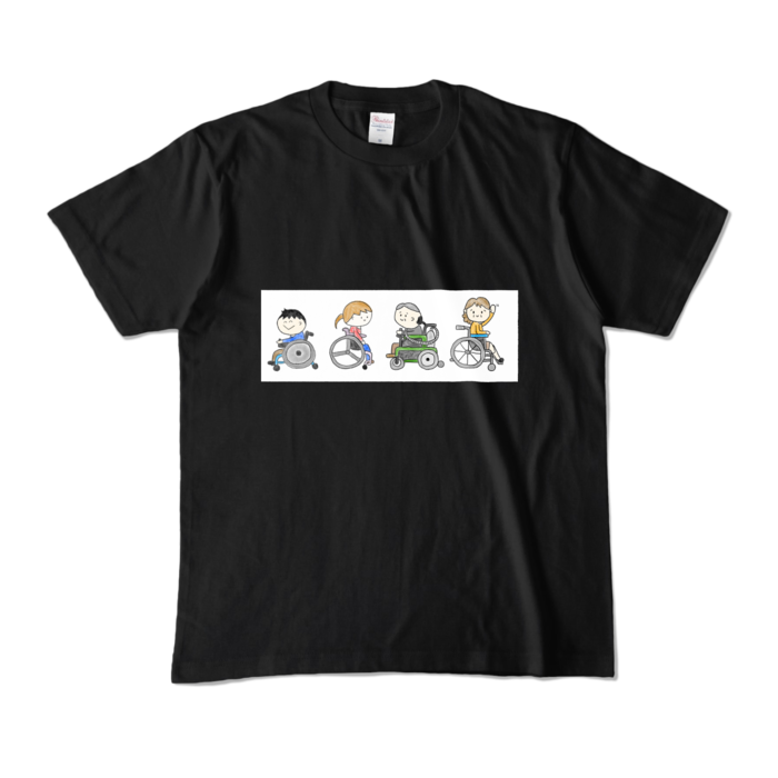 カラーTシャツ - M - ブラック (濃色)