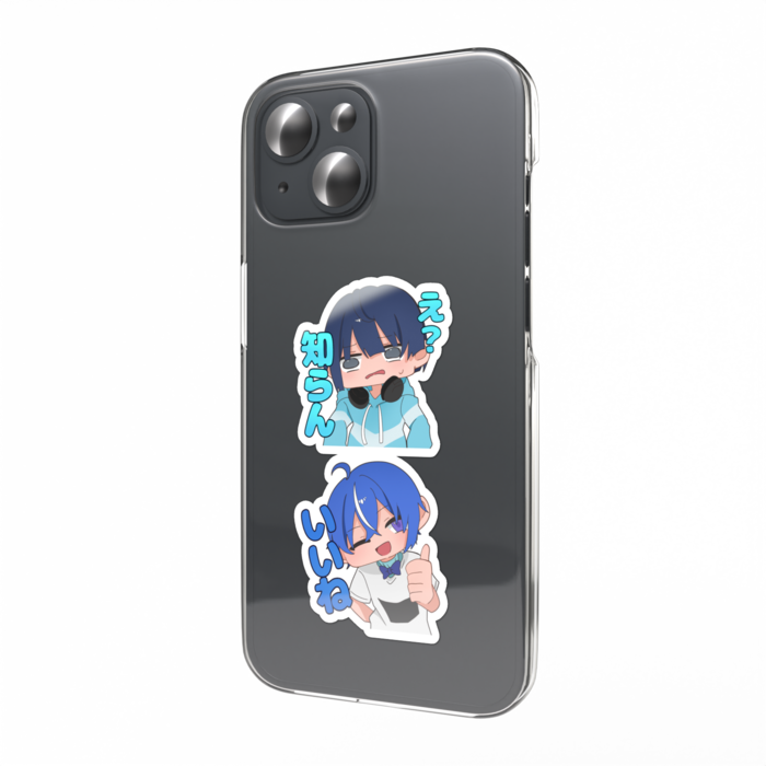 スマホステッカー - W55 × H91mm 以内