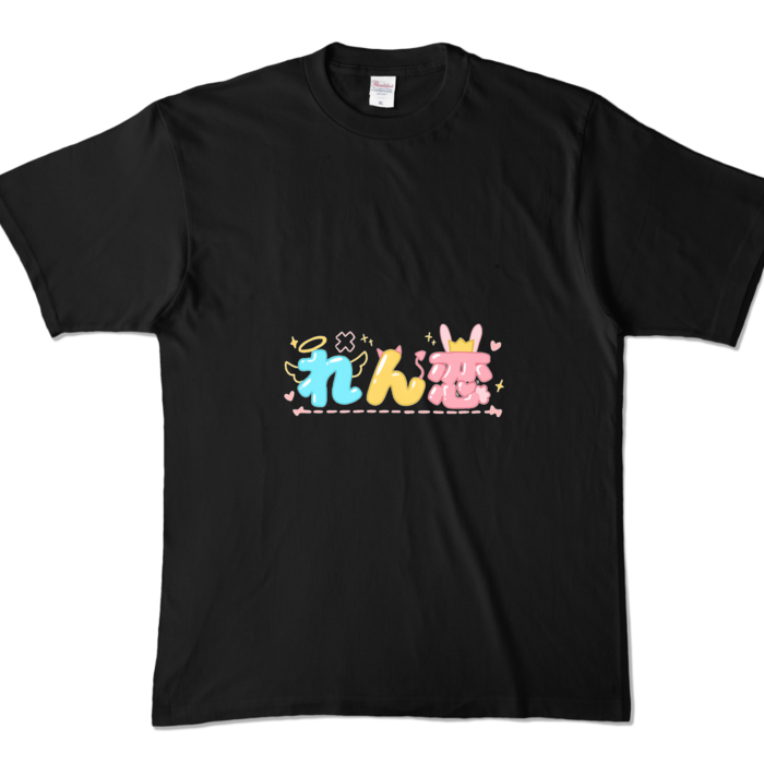 カラーTシャツ - XL - ブラック (濃色)