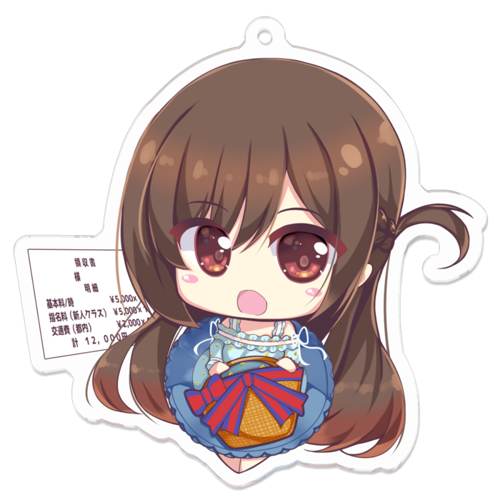 A.ＳＤ水原千鶴　70mm×70mm【アクリルキーホルダー】