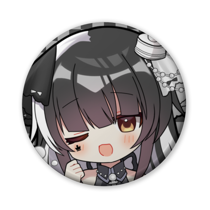 こんばんわ 缶バッジ 56mm