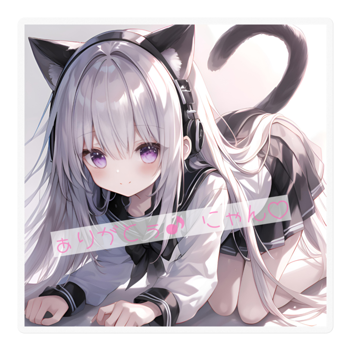 ステッカー - 100 x 100 (mm)