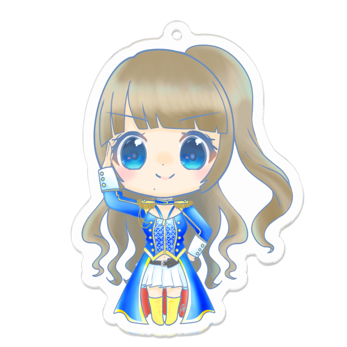 アクリルキーホルダー - 70 x 70 (mm)