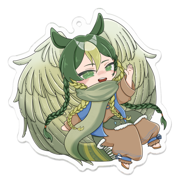 アクリルキーホルダー - 70 x 70 (mm)