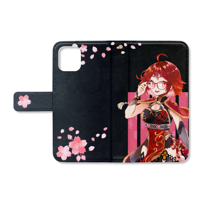 手帳型iPhoneケース - iPhone11 - ストラップ穴 あり