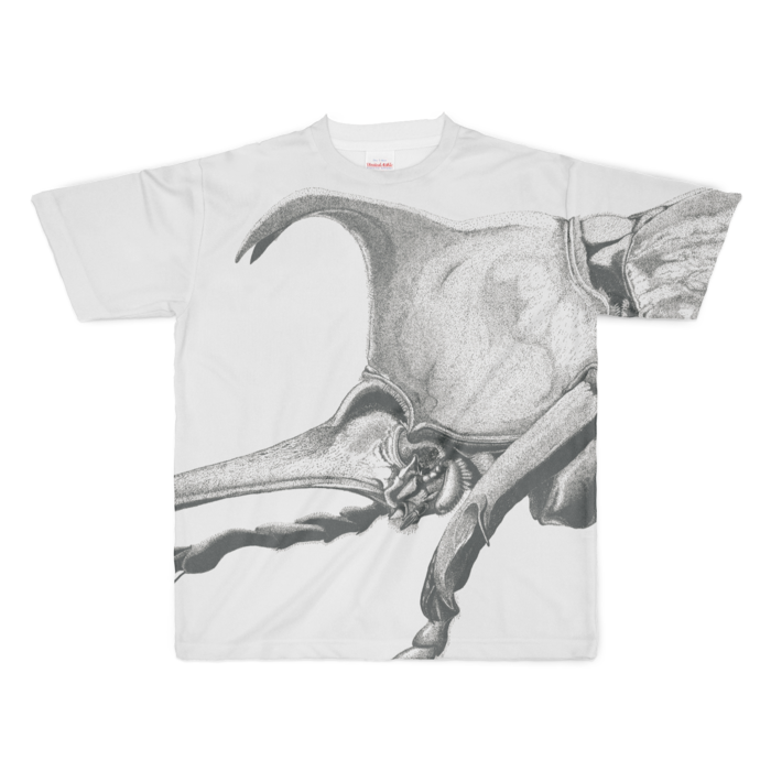 フルグラフィックTシャツ - XL - 両面印刷