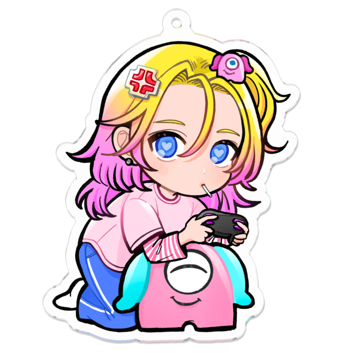 アクリルキーホルダー - 70 x 70 (mm)