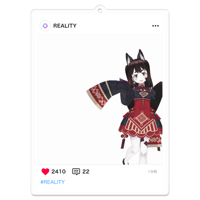 アクリルキーホルダー - 100 x 100 (mm)