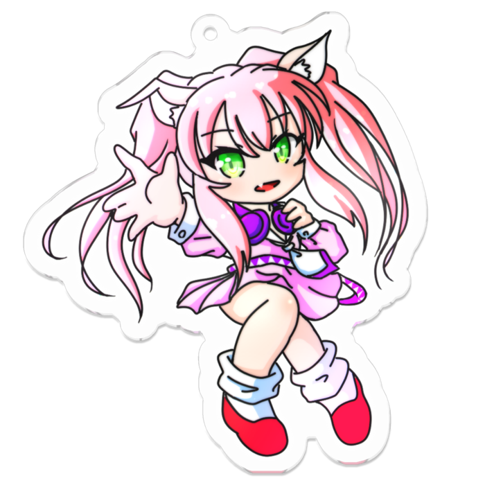 アクリルキーホルダー - 70 x 70 (mm)