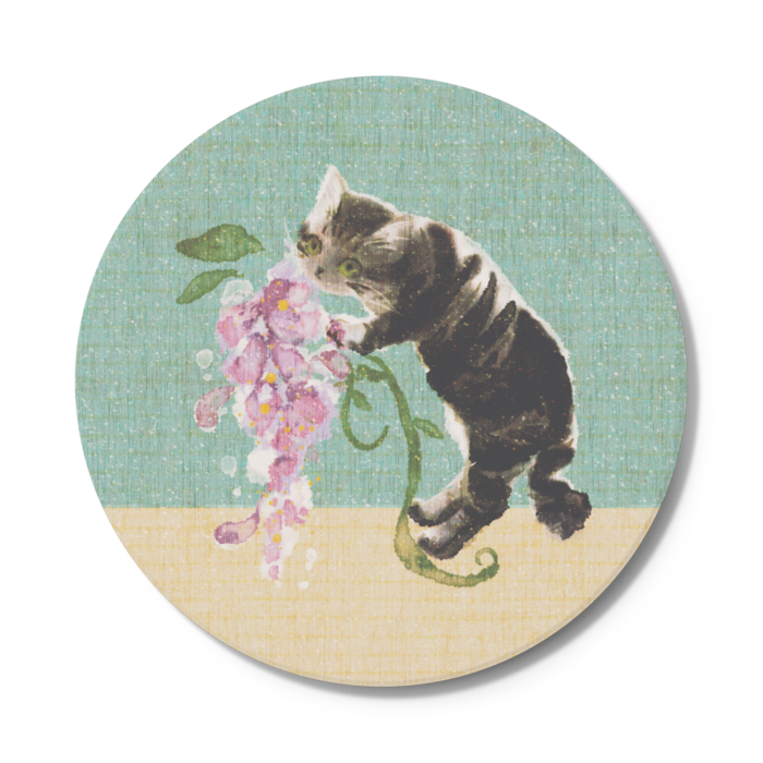 コースター水 - 円形