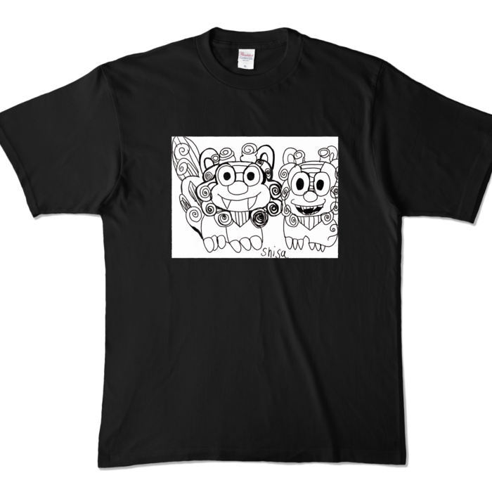 カラーTシャツ - XL - ブラック (濃色)