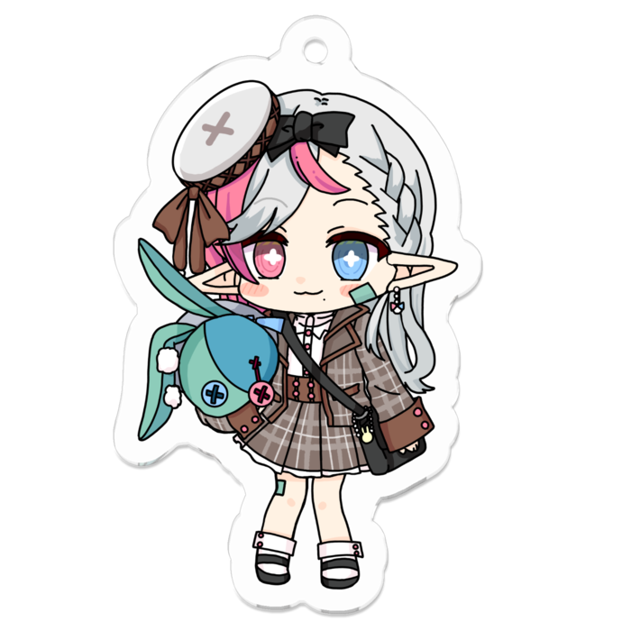 アクリルキーホルダー - 50 x 50 (mm)