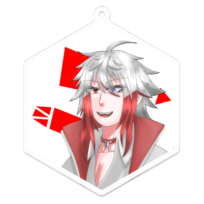 アクリルキーホルダー - 70 x 70 (mm)