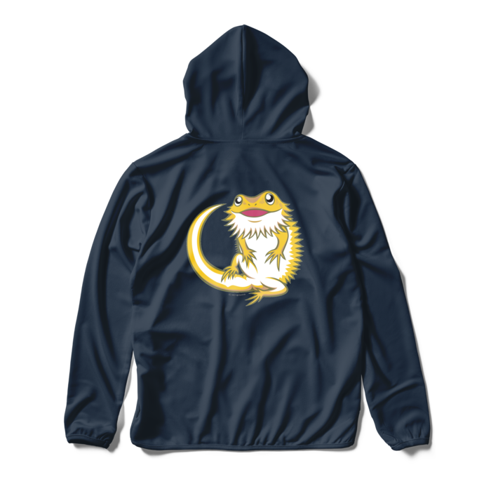 ジップパーカー - S - ネイビー