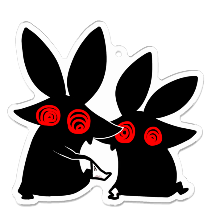 アクリルキーホルダー - 70 x 70 (mm)