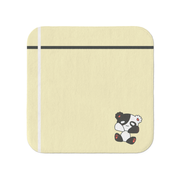 黄色タオル小