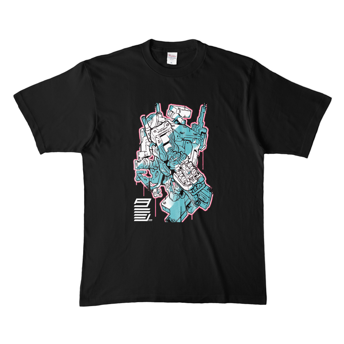 カラーTシャツ(濃色) - XL - ブラック
