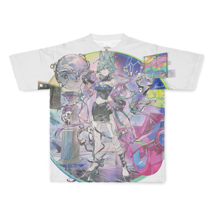 フルグラフィックTシャツ - L - 両面印刷(1)