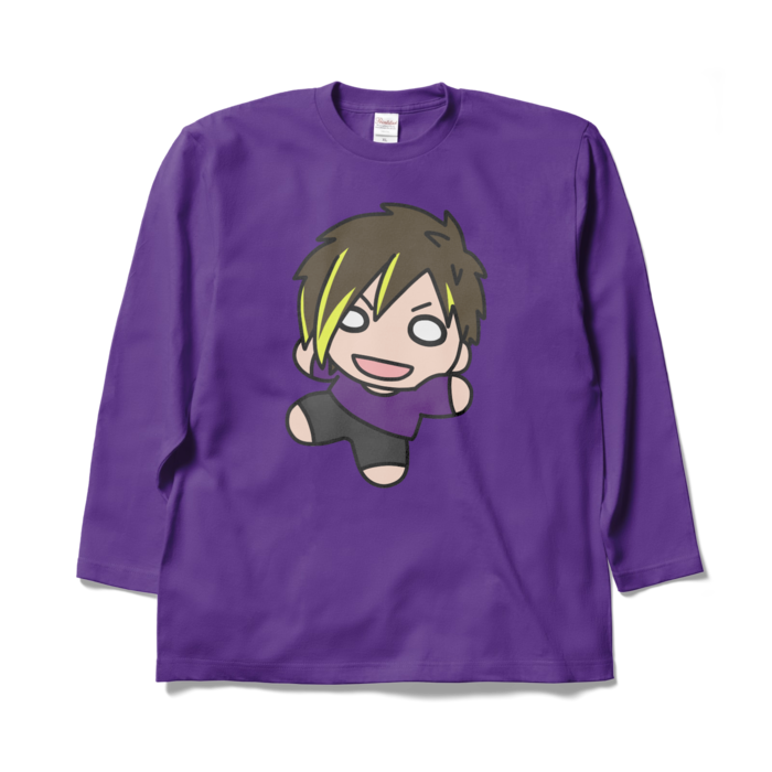 ロングスリーブTシャツ - XL - パープル