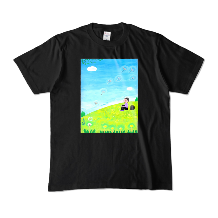カラーTシャツ - M - ブラック (濃色)