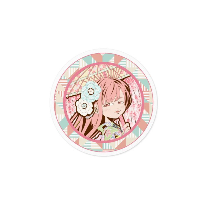 ステッカー - 100 x 100 (mm)