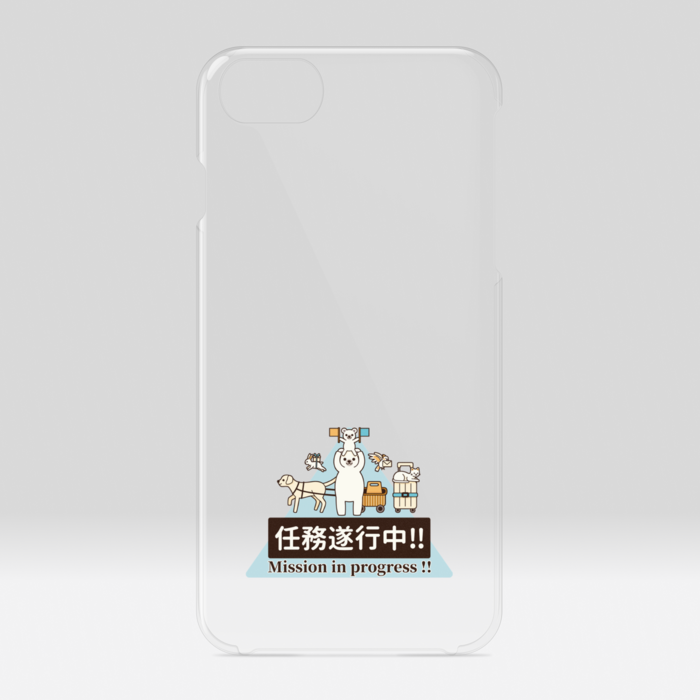 クリアiPhoneケース　iPhone 6 / 7 / 8 / SE(第2・第3世代)