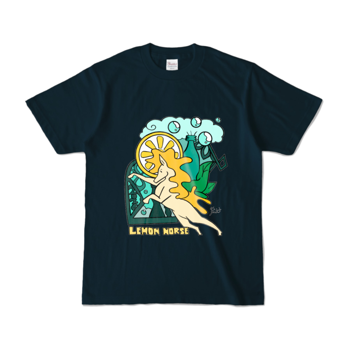 カラーTシャツ - S - ネイビー (濃色)
