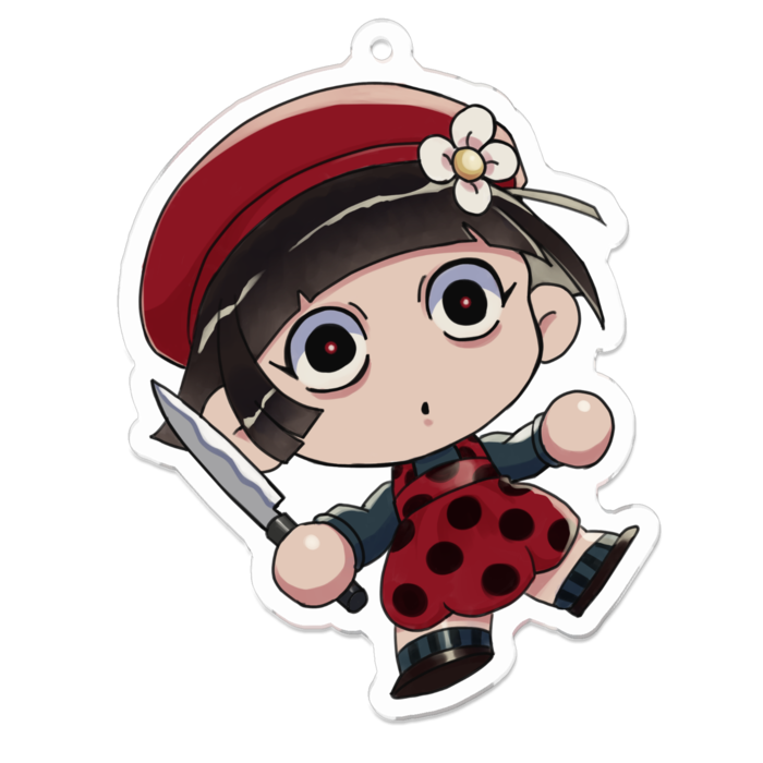 Acrylic Keychain - 70 x 70 (mm)