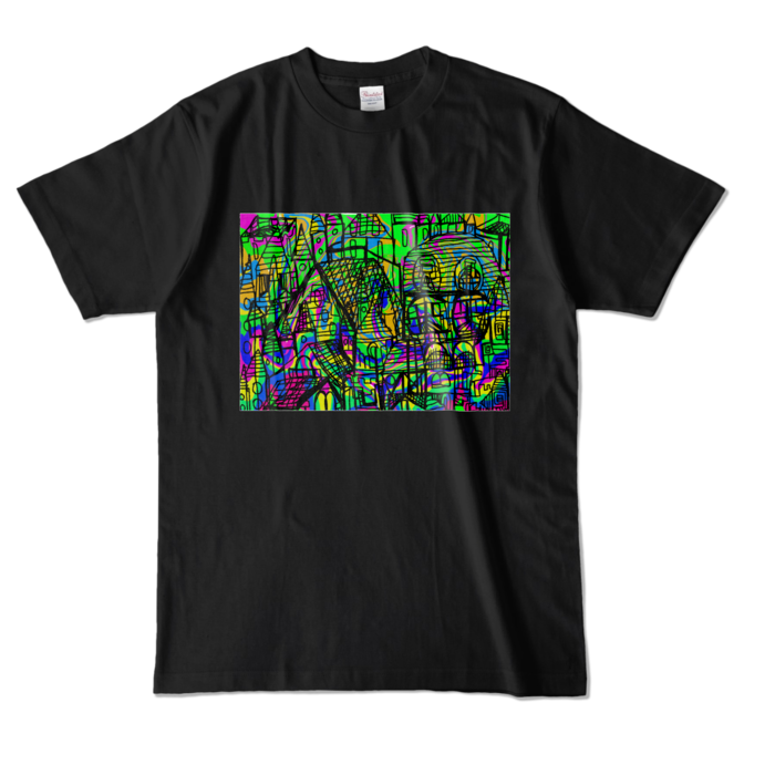 カラーTシャツ - L - ブラック (濃色)