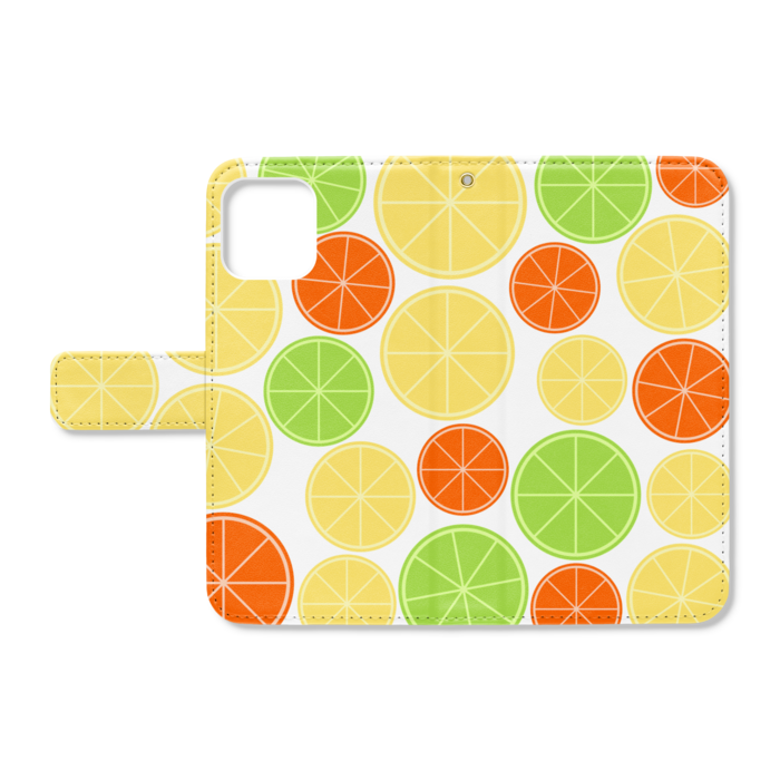 手帳型iPhoneケース - iPhone11Pro - ストラップ穴 あり