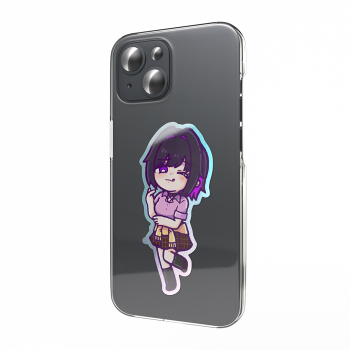 オーロラスマホステッカー - 縦