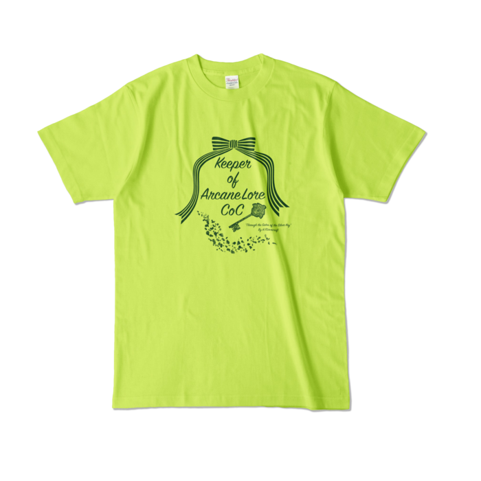 カラーTシャツ - L - ライトグリーン (淡色)