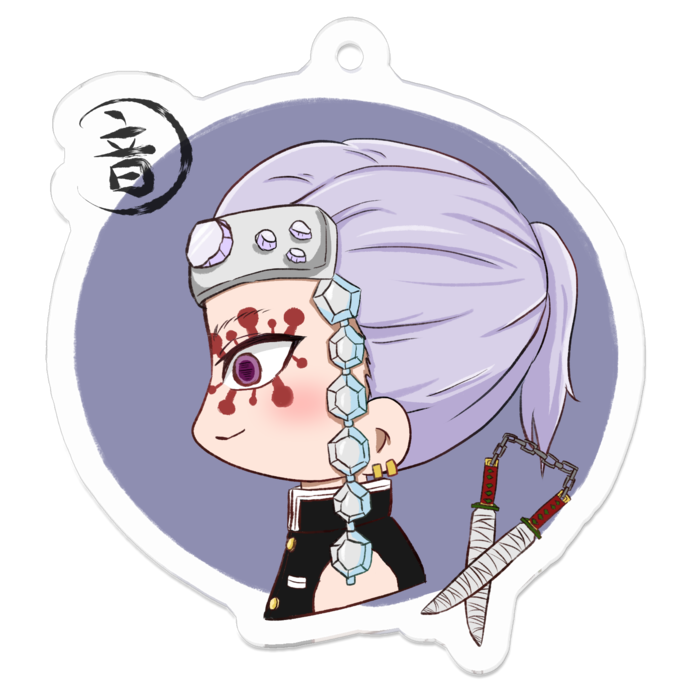 アクリルキーホルダー - 50 x 50 (mm)