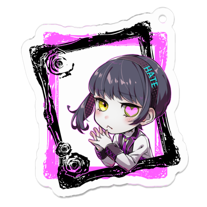 アクリルキーホルダー - 50 x 50 (mm)