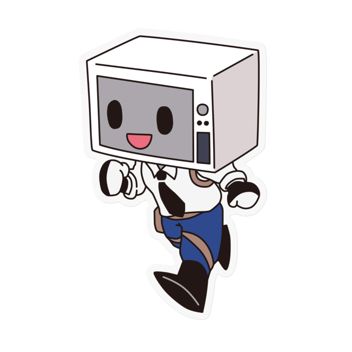 ステッカー - 100 x 100 (mm)