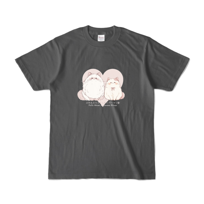 カラーTシャツ - S - チャコール (濃色)